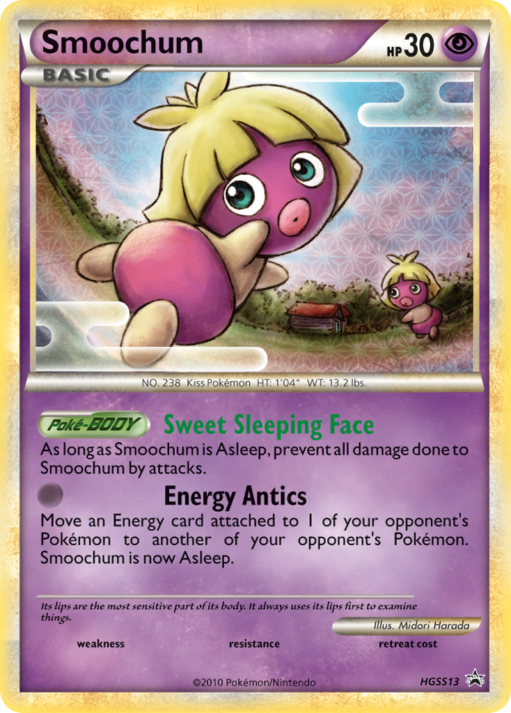 Smoochum (HGSS13) [HeartGold & SoulSilver: Black Star Promos] | Good Games Modbury