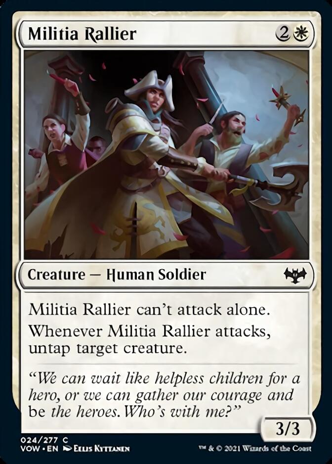 Militia Rallier [Innistrad: Crimson Vow] | Good Games Modbury