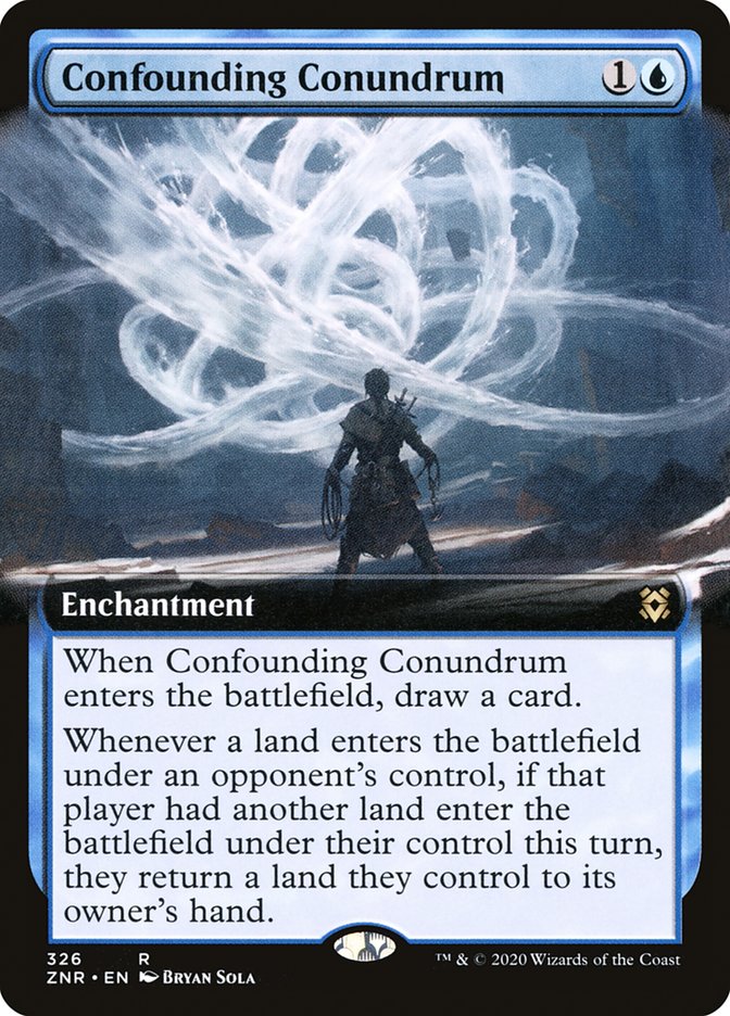 Confounding Conundrum (Extended Art) [Zendikar Rising] | Good Games Modbury