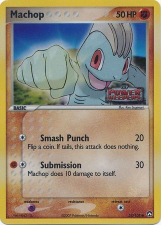 Machop (53/108) (Stamped) [EX: Power Keepers] | Good Games Modbury