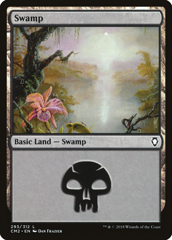 Swamp (293) [Commander Anthology Volume II] | Good Games Modbury