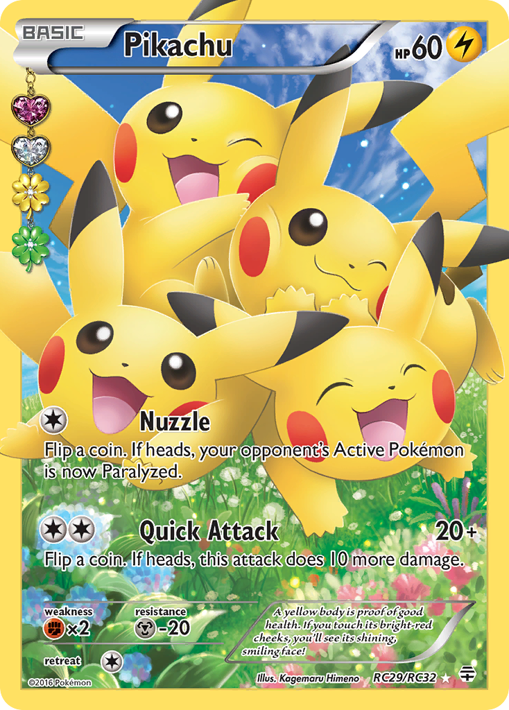 Pikachu (RC29/RC32) [XY: Generations] | Good Games Modbury