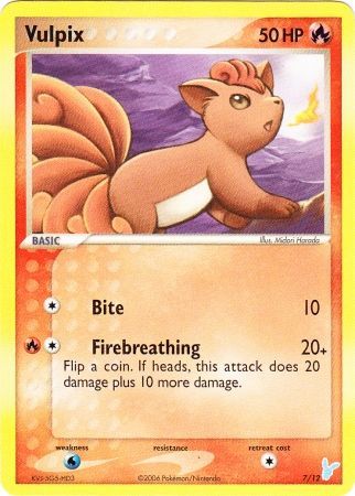 Vulpix (7/12) [EX: Trainer Kit 2 - Minun] | Good Games Modbury