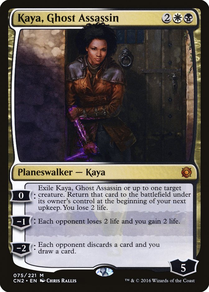 Kaya, Ghost Assassin (075/221) [Conspiracy: Take the Crown] | Good Games Modbury