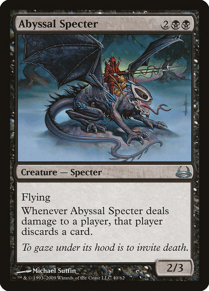 Abyssal Specter [Duel Decks: Divine vs. Demonic] | Good Games Modbury