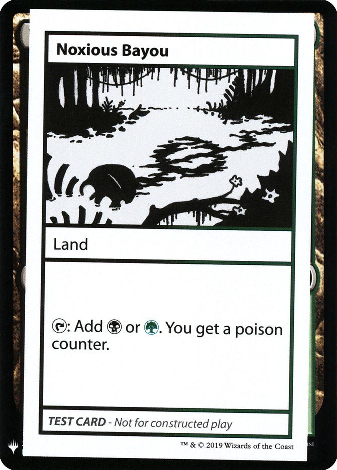 Noxious Bayou [Mystery Booster Playtest Cards] | Good Games Modbury