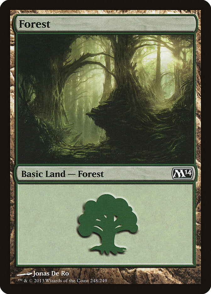 Forest (248) [Magic 2014] | Good Games Modbury