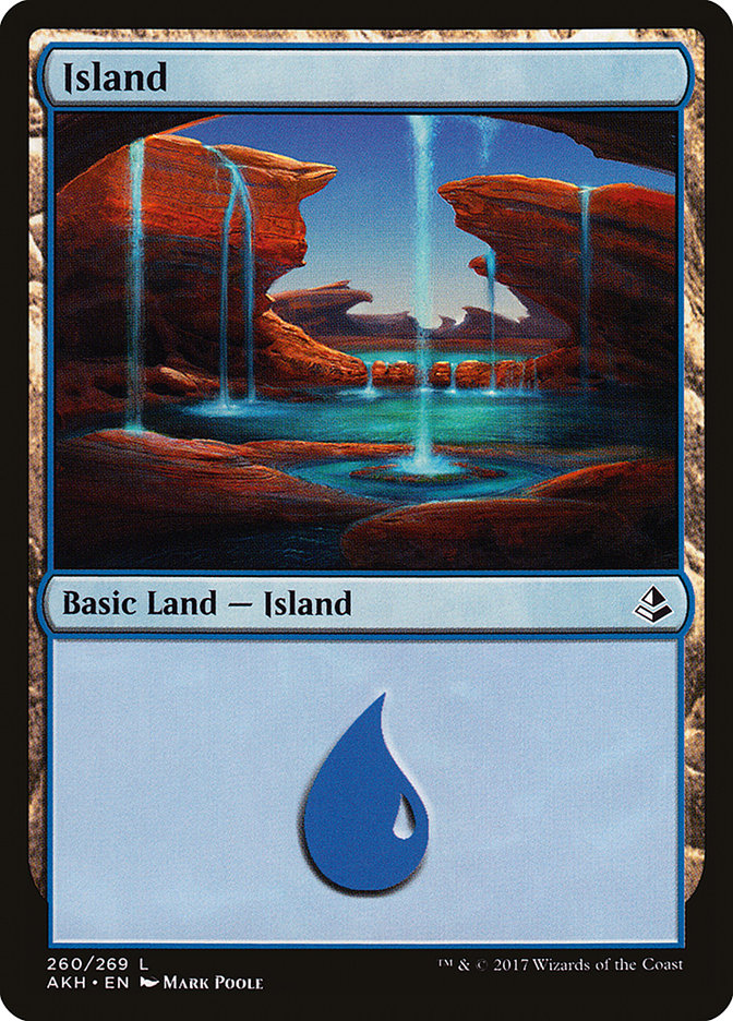 Island (260) [Amonkhet] | Good Games Modbury