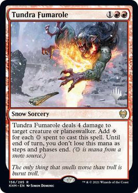 Tundra Fumarole (Promo Pack) [Kaldheim Promos] | Good Games Modbury