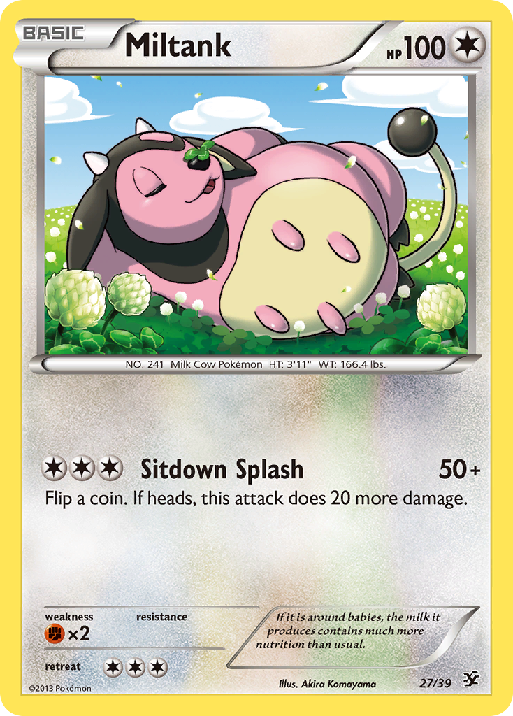 Miltank (27/39) [XY: Kalos Starter Set] | Good Games Modbury