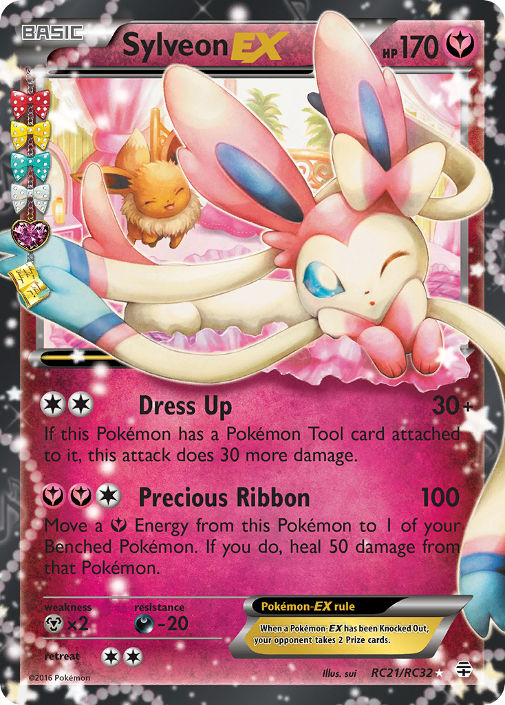 Sylveon EX (RC21/RC32) [XY: Generations] | Good Games Modbury