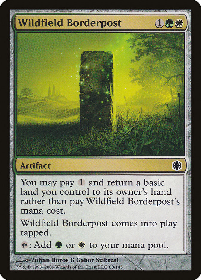 Wildfield Borderpost [Alara Reborn] | Good Games Modbury