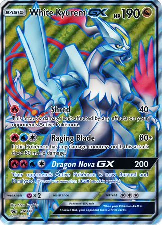 White Kyurem GX (SM141) (Jumbo Card) [Sun & Moon: Black Star Promos] | Good Games Modbury