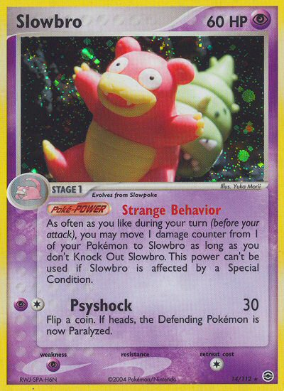 Slowbro (14/112) [EX: FireRed & LeafGreen] | Good Games Modbury