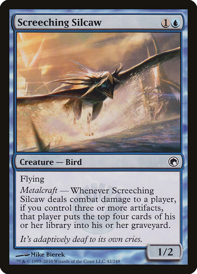 Screeching Silcaw [Scars of Mirrodin] | Good Games Modbury