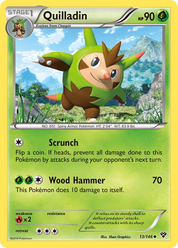 Quilladin (13/146) [XY: Base Set] | Good Games Modbury