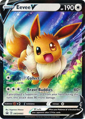 Eevee V (SWSH065) [Sword & Shield: Black Star Promos] | Good Games Modbury