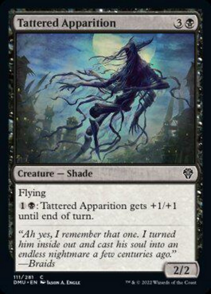 Tattered Apparition [Dominaria United] | Good Games Modbury