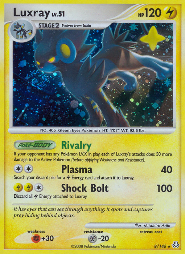 Luxray (8/146) [Diamond & Pearl: Legends Awakened] | Good Games Modbury