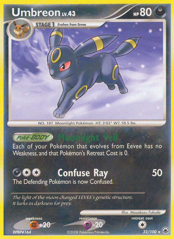 Umbreon (32/100) [Diamond & Pearl: Majestic Dawn] | Good Games Modbury