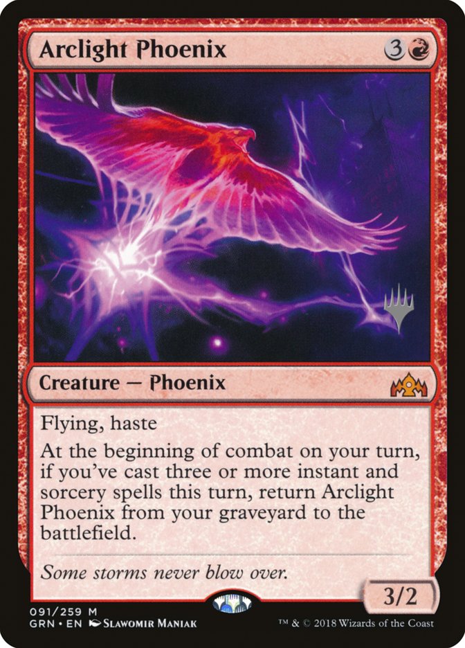 Arclight Phoenix (Promo Pack) [Guilds of Ravnica Promos] | Good Games Modbury