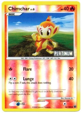 Chimchar (56/100) [Burger King Promos: 2009 Collection] | Good Games Modbury