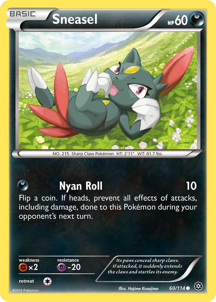 Sneasel (60/114) [XY: Steam Siege] | Good Games Modbury