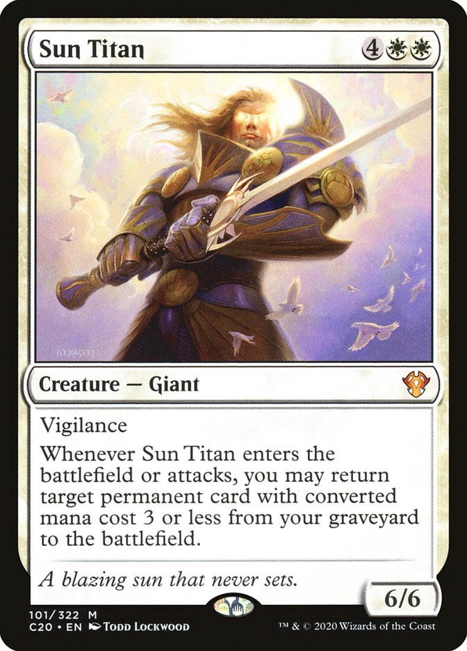 Sun Titan [Commander 2020] | Good Games Modbury