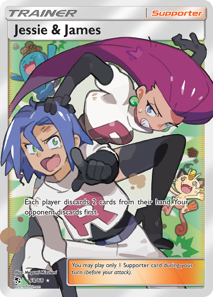 Jessie & James (68/68) [Sun & Moon: Hidden Fates] | Good Games Modbury