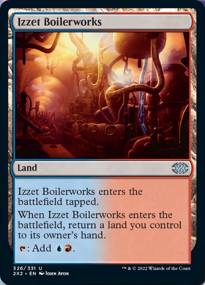 Izzet Boilerworks [Double Masters 2022] | Good Games Modbury