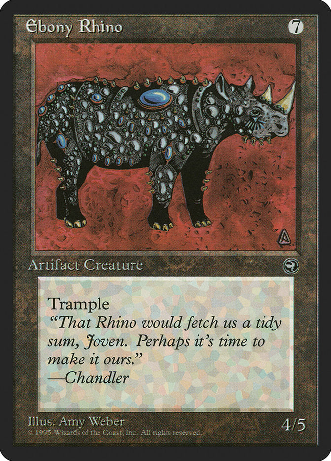 Ebony Rhino [Homelands] | Good Games Modbury