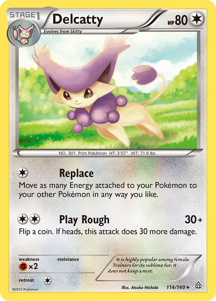 Delcatty (114/160) [XY: Primal Clash] | Good Games Modbury