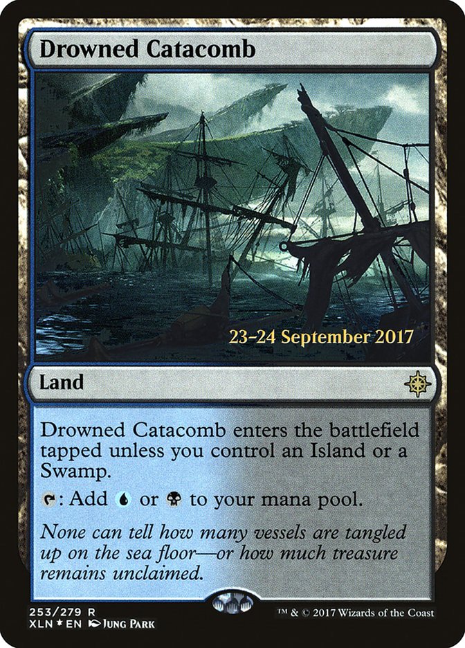 Drowned Catacomb [Ixalan Prerelease Promos] | Good Games Modbury