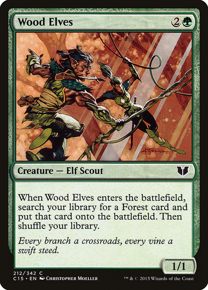 Wood Elves [Commander 2015] | Good Games Modbury