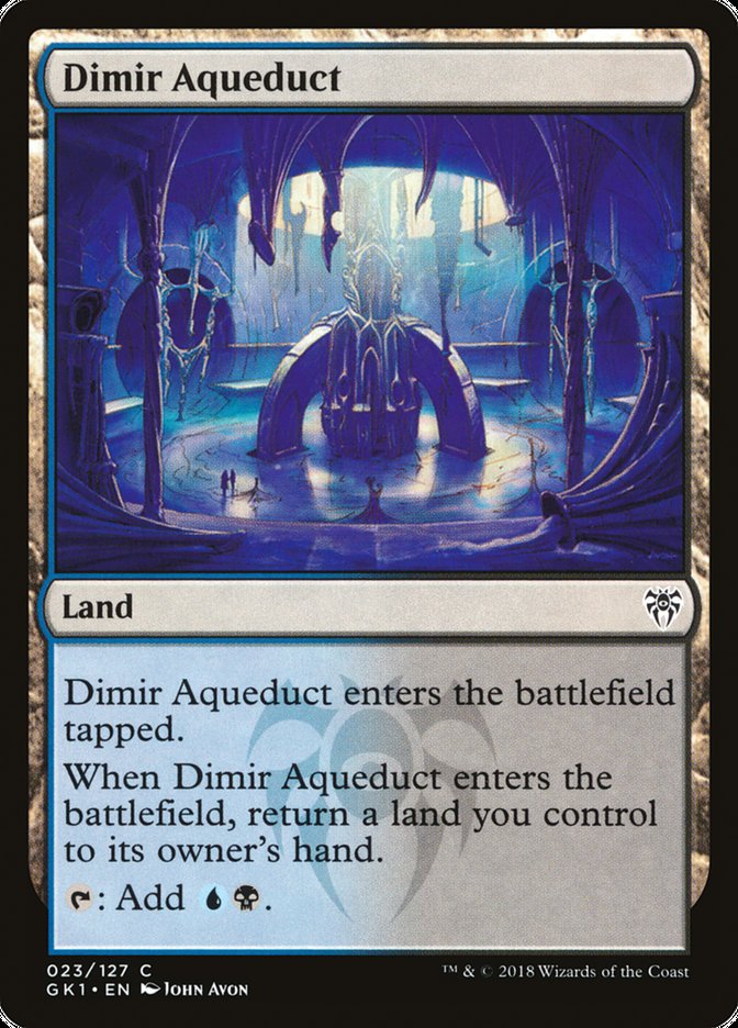 Dimir Aqueduct [Guilds of Ravnica Guild Kit] | Good Games Modbury