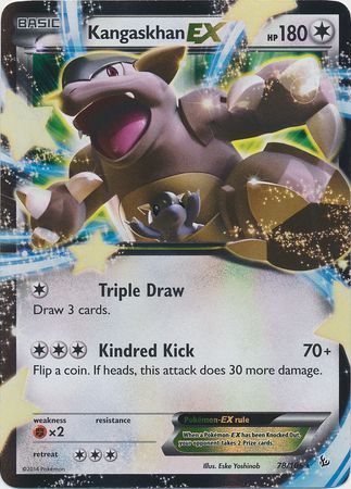 Kangaskhan EX (78/106) (Jumbo Card) [XY: Flashfire] | Good Games Modbury