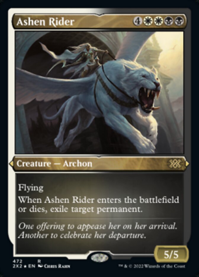 Ashen Rider (Foil Etched) [Double Masters 2022] | Good Games Modbury