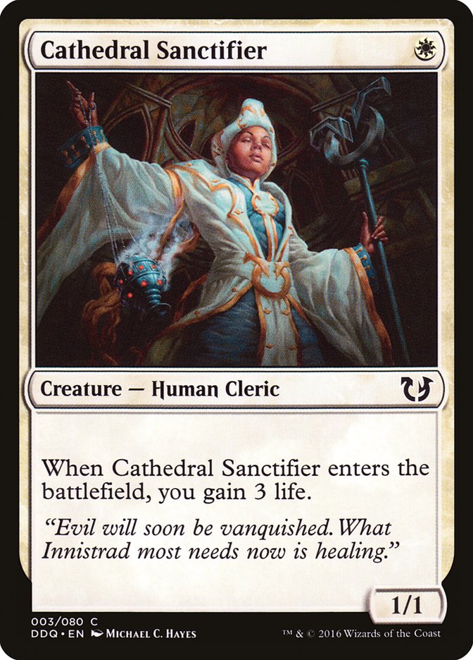 Cathedral Sanctifier [Duel Decks: Blessed vs. Cursed] | Good Games Modbury