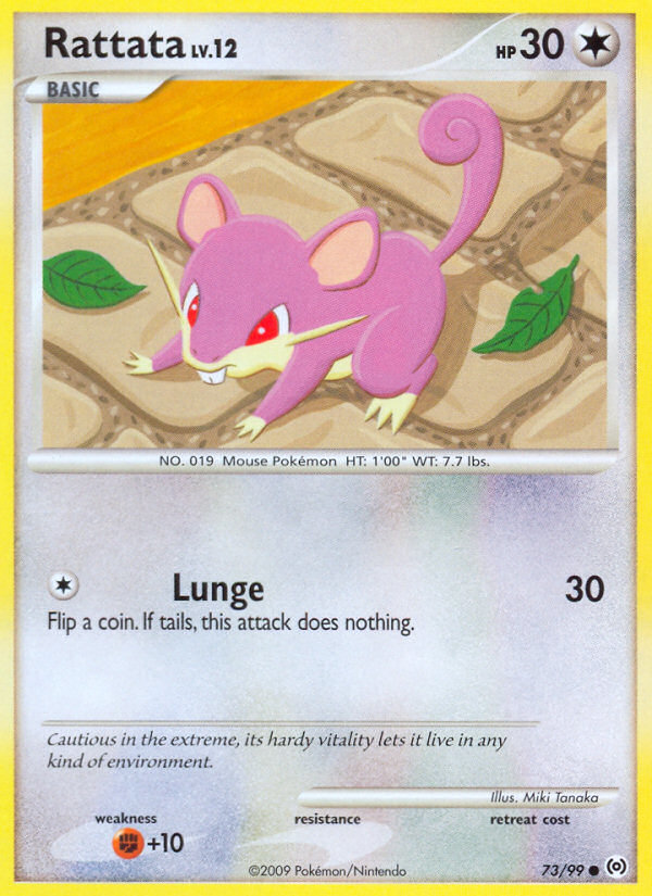 Rattata (73/99) [Platinum: Arceus] | Good Games Modbury