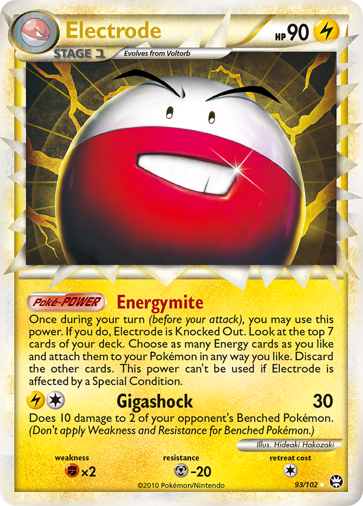 Electrode (93/102) [HeartGold & SoulSilver: Triumphant] | Good Games Modbury