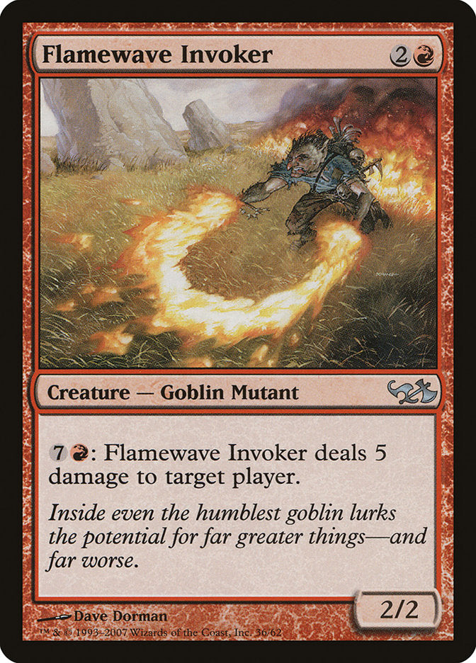 Flamewave Invoker [Duel Decks: Elves vs. Goblins] | Good Games Modbury