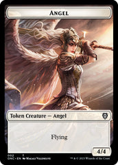 Soldier (007) // Angel Double-Sided Token [Phyrexia: All Will Be One Commander Tokens] | Good Games Modbury