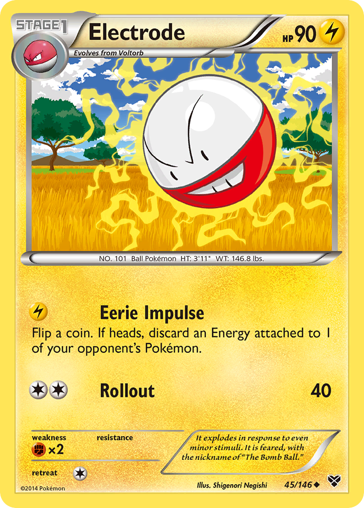 Electrode (45/146) [XY: Base Set] | Good Games Modbury