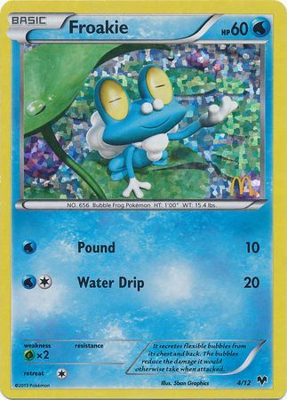 Froakie (4/12) [McDonald's Promos: 2014 Collection] | Good Games Modbury