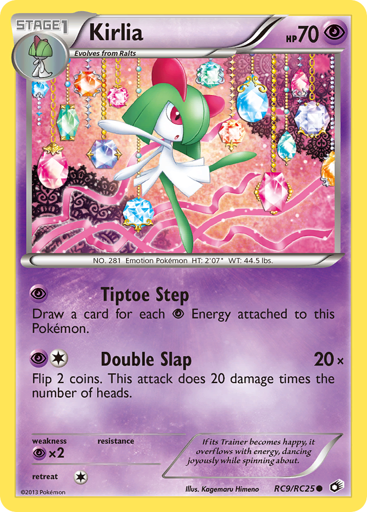 Kirlia (RC9/RC25) [Black & White: Legendary Treasures] | Good Games Modbury