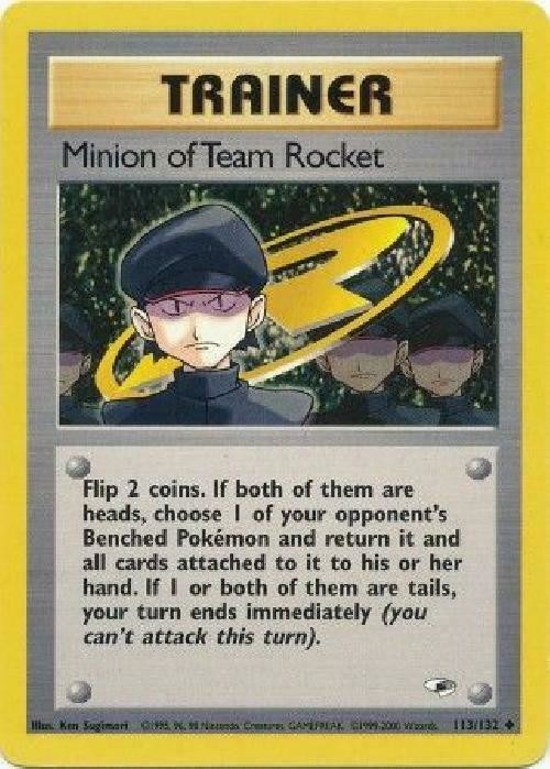 Minion of Team Rocket (113/132) [Gym Heroes Unlimited] | Good Games Modbury