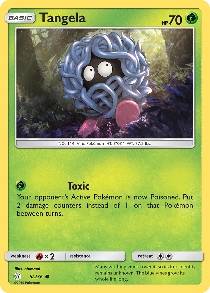 Tangela (5/236) [Sun & Moon: Cosmic Eclipse] | Good Games Modbury