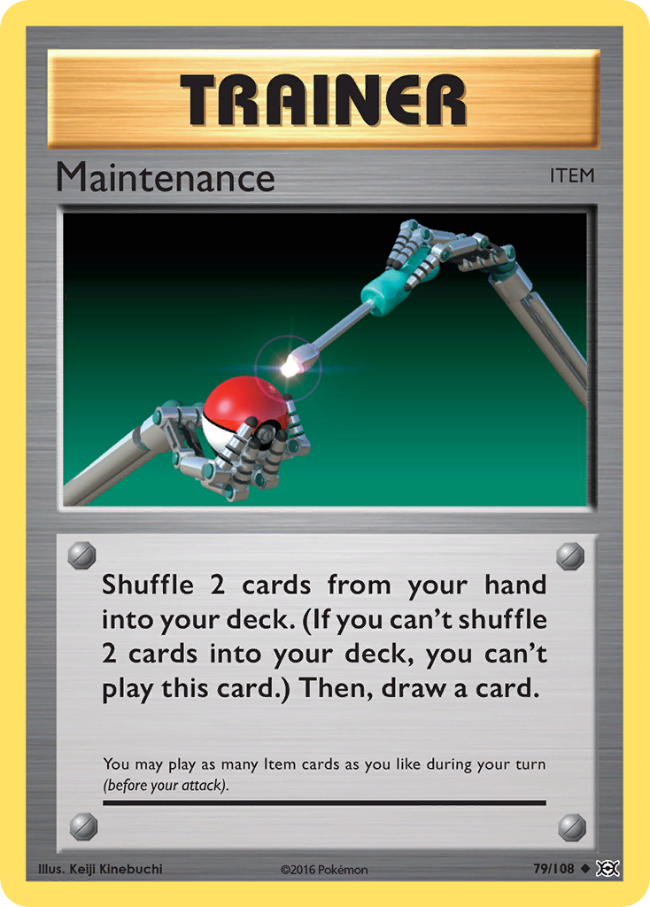 Maintenance (79/108) [XY: Evolutions] | Good Games Modbury