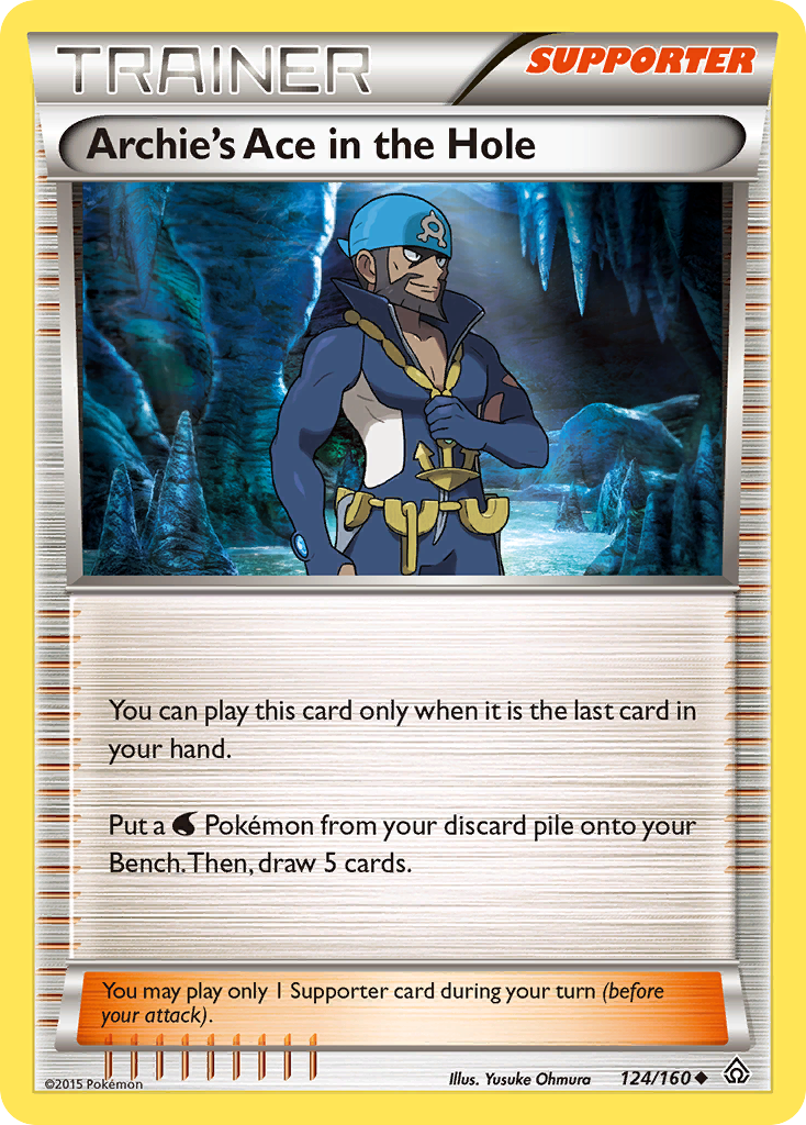 Archie's Ace in the Hole (124/160) [XY: Primal Clash] | Good Games Modbury