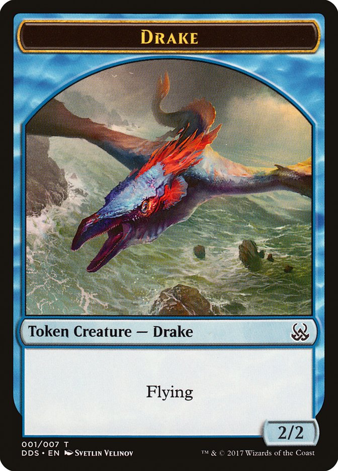 Drake Token [Duel Decks: Mind vs. Might Tokens] | Good Games Modbury